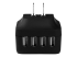 Startech 4-Port Travel USB Wall Charger - Top