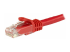 Startech 100ft CAT6 Ethernet Cable, 10 Gigabit Snagless RJ45 650MHz 100W PoE Patch Cord, CAT 6 10GbE UTP Network Cable w/Strain Relief, Red, Wiring is UL Certified/TIA - Nærbillede