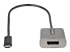 StarTech USB C to DisplayPort Adapter, 8K/4K 60Hz USB-C to DisplayPort 1.4 Adapter Dongle, USB Type-C to DP Monitor Video Converter, Thunderbolt 3 Compatible, w/12" Long Attached Cable - Venstre side