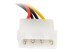 StarTech 6in 4 Pin LP4 to Right Angle SATA Power Cable Adapter - Nærbillede