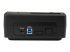 Startech USB 3.1 (10Gbps) Single-Bay Dock for 2.5"/3.5" SATA SSD/HDD - Tilbage