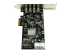 Startech 4-Port USB 3.0 PCI Express Card Adapter - Højre vinkel