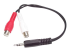 Startech 6in Stereo Audio Y-Cable - Højre vinkel