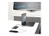 Startech Conference Room Docking Station, Universal Laptop Dock, 4K HDMI, 60W Power Delivery, USB Hub, GbE, Audio, In-Table Connectivity Box For Huddle/Boardroom Collaboration Space - Venstre vinkel