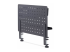 Startech Clamp-On Pegboard with Accessories, 16.5 x 12.5in (42 x 32cm), Steel Pegboard, Desktop Storage Organizer, Desk Mount Peg Board, Black - Tilbage