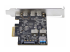 Startech 5-Port USB PCIe Card, USB 3.2 10Gbps, PCI Express Card with 4x USB-C Ports, 1x USB-A Internal Port, USB PCIe Controller Card, Windows/macOS/Linux - Top
