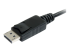 StarTech 6in DisplayPort to Mini DisplayPort Video Cable Adapter (DP2MDPMF6IN) - Nærbillede