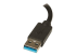Startech USB 3.0 to Dual HDMI Adapter, 1x 4K 30Hz & 1x 1080p, External Video & Graphics Card, USB Type-A to HDMI Dual Monitor Display Adapter Dongle, Supports Windows Only, Black - Nærbillede