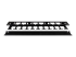 Startech 1U Horizontal Finger Duct Rack Cable Management Panel with Cover - Forside