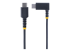 StarTech 6ft (2m) USB C Charging Cable Right Angle, 60W PD 3A, Heavy Duty Fast Charge USB-C Cable, USB 2.0 Type-C, Durable and Rugged Aramid Fiber, S20/iPad/Pixel - Forside