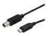 StarTech USB C to USB B Printer Cable - Højre vinkel