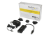 Startech 4 Port USB 3.0 Hub SuperSpeed 5Gbps with Fast Charge Portable USB 3.1/USB 3.2 Gen 1 Type-A Laptop/Desktop Hub, USB Bus Power or Self Powered for High Performance, Mini/Compact - Højre vinkel