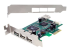 Startech 4 Port PCI Express Low Profile High Speed USB Card - Flere vinkler