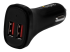 Startech Dual Port USB Car Charger - Højre vinkel