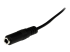 Startech 2m Slim 3.5mm Stereo Extension Audio Cable - Højre vinkel