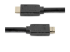 Startech 15m(50ft) HDMI 2.0 Cable, 4K 60Hz Active HDMI Cable, CL2 Rated for In Wall Installation, Long Durable High Speed Ultra-HD HDMI Cable, HDR 10, 18Gbps, Male to Male Cord, Black - Flere vinkler