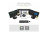 Startech 3-Port Multi Monitor Adapter, DisplayPort 1.2 to HDMI MST Hub, Triple 1080p HDMI Monitor, Video Splitter for Extended Desktop Mode on Windows PCs Only, DP to 3x HDMI MST Hub - Forside