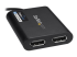 StarTech USB 3.0 to Dual DisplayPort Adapter 4K 60Hz, DisplayLink Certified, Video Converter with External Graphics Card - Nærbillede
