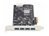 Startech 4-Port USB-A PCIe Card, USB 3.2 5Gbps, 4x USB Controllers - 