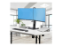 Startech Crossbar Dual Monitor Desk Stand, Double 27inch Screens/VESA - Højre vinkel