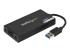 Startech USB 3.0 to HDMI Adapter, 4K 30Hz Ultra HD, DisplayLink Certified, USB Type-A to HDMI Display Adapter Converter for Monitor, External Video & Graphics Card, Mac & Windows - Venstre vinkel
