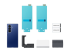 Samsung EF-AF966 - Bagsidecover til mobiltelefon - Forside