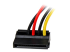 StarTech 6in 4 Pin LP4 to Left Angle SATA Power Cable Adapter - Nærbillede