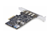 Startech 5-Port USB PCIe Card, USB 3.2 10Gbps, PCI Express Card with 4x USB-C Ports, 1x USB-A Internal Port, USB PCIe Controller Card, Windows/macOS/Linux - Tilbage