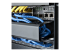 Startech 1U Horizontal Finger Duct Rack Cable Management Panel with Cover - Nærbillede
