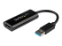 Startech USB 3.0 to HDMI Adapter, 1080p (1920x1200), Slim/Compact USB to HDMI Display Adapter Converter for Monitor, USB Type-A External Video & Graphics Card, Black, Windows Only - Venstre vinkel