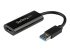 Startech USB 3.0 to HDMI Adapter, 1080p (1920x1200), Slim/Compact USB to HDMI Display Adapter Converter for Monitor, USB Type-A External Video & Graphics Card, Black, Windows Only - Højre vinkel