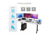 Startech 4-Port KM Switch with Mouse Roaming, USB Switch for Keyboard/Mouse, 3.5mm and USB Audio, Peripheral Sharing for 4 Computers, USB 3.0 Switcher, TAA Compliant - Højre vinkel