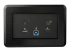 Startech Conference Room Docking Station, Universal Laptop Dock, 4K HDMI, 60W Power Delivery, USB Hub, GbE, Audio, In-Table Connectivity Box For Huddle/Boardroom Collaboration Space - Forside