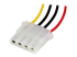 StarTech 12in Molex LP4 Power Extension Cable M/F - Højre vinkel