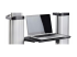 Startech Rolling TV Cart/Stand On Wheels, Up to 100inch/220lb Screens - Nærbillede