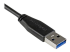 StarTech 0.5m 20in Slim Micro USB 3.0 Cable M/M - Nærbillede