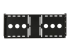 Startech 4U Universal VESA LCD Monitor Mounting Bracket for 19-inch Rack or Cabinet - Tilbage