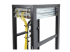 Startech 5-Pack 1U Vertical Cable Management D-Ring Hooks, Cable Manager For 19" Server Racks/Cabinets, Network Rack Wire Organizers, Cable Guide Rings - Højre vinkel