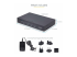 Startech 4-Port KM Switch with Mouse Roaming, USB Switch for Keyboard/Mouse, 3.5mm and USB Audio, Peripheral Sharing for 4 Computers, USB 3.0 Switcher, TAA Compliant - Højre vinkel