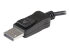 Startech 4-Port Multi Monitor Adapter, DisplayPort 1.2 MST Hub, 4x 1080p, Video Splitter for Extended Desktop Mode on Windows PCs Only, DP to Quad DP Monitors MST Hub - Højre vinkel