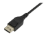 StarTech 3ft/1m VESA Certified DisplayPort 1.4 Cable, 8K 60Hz HBR3 HDR, Super UHD DisplayPort to DisplayPort Monitor Cord, Ultra HD 4K 120Hz DP 1.4 Slim Video Cable M/M DP Connectors - Nærbillede