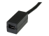 StarTech 6in DisplayPort to Mini DisplayPort Video Cable Adapter (DP2MDPMF6IN) - Nærbillede