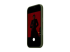 Apple - Bagsidecover til mobiltelefon - Tilbage
