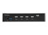 Startech 4 Port HDMI KVM Switch, Single Monitor 4K 60Hz Ultra HD HDR, Desktop HDMI 2.0 KVM Switch with 2 Port USB 3.0 Hub (5Gbps) & 4x USB 2.0 HID Ports, Audio, Hotkey Switching, TAA - Forside