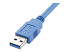 StarTech 5 ft Desktop SuperSpeed USB 3.0 Extension Cable - Nærbillede