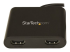 Startech USB 3.0 to Dual HDMI Adapter, 1x 4K 30Hz & 1x 1080p, External Video & Graphics Card, USB Type-A to HDMI Dual Monitor Display Adapter Dongle, Supports Windows Only, Black - Nærbillede