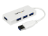 Startech 4 Port USB 3.0 Hub - Højre vinkel