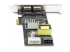 Startech 2-Port 2.5Gbps PoE Network Card, Intel I225-V, 802.3af/at - Højre side