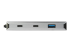 Startech 4 Port USB C Hub w/ 2x USB A & 2x USB C, SuperSpeed 10Gbps USB Type-C 3.1/3.2 Gen 2 Hub, USB Bus Powered, Portable USB-C to USB Adapter Hub, Aluminum, 9.8" (25cm) Cable - Forside
