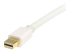 StarTech 1m 3 ft White Mini DisplayPort to DisplayPort 1.2 Adapter Cable M/M - Nærbillede